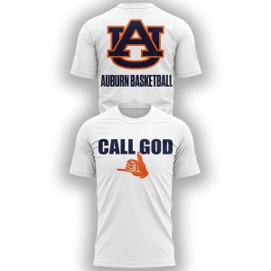Bruce Pearl Auburn Basketball CALL GOD 16 Shirt2