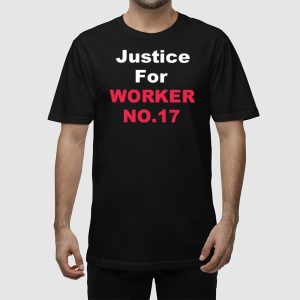 Arkadiy Telegin Justice For Worker 17 Shirt 2