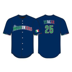 Mariners Italian Heritage Night Jersey 2025 Giveaway
