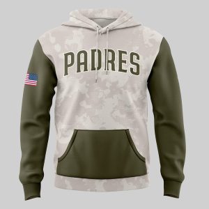 Padres 2025 ARMED FORCES DAY Hoodie1