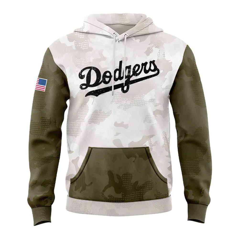 2025 Armed Forces Day Dodgers Hoodie 2025 Armed Forces Day Dodgers Hoodie