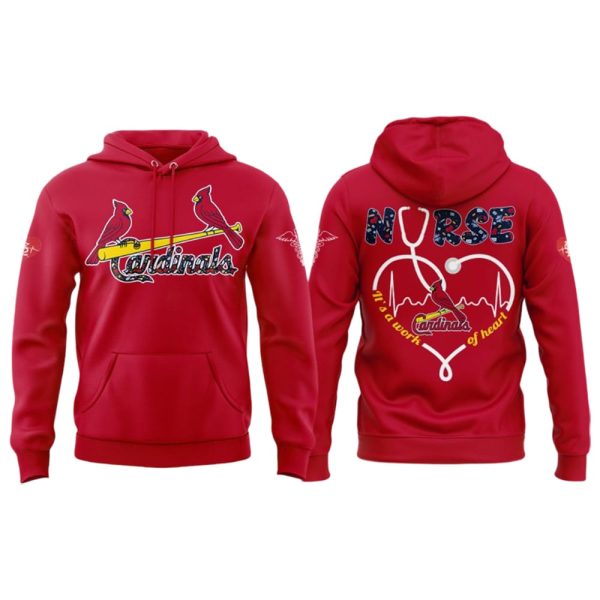 2025 Cardinals Nurses Appreciation Hoodie