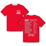 2025 Carolina Mudcats Final Tour T-Shirt Giveaway