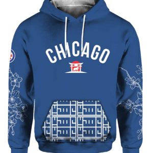 2025 Cubs x Japan Tokyo Series Hoodie 2