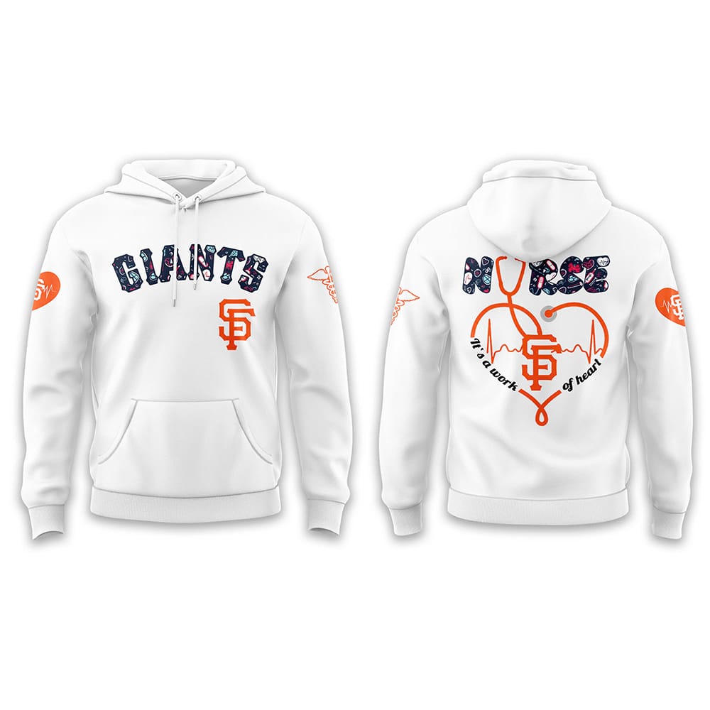 2025 Giants NURSES NIGHT Hoodie 2025 Giants NURSES NIGHT Hoodie