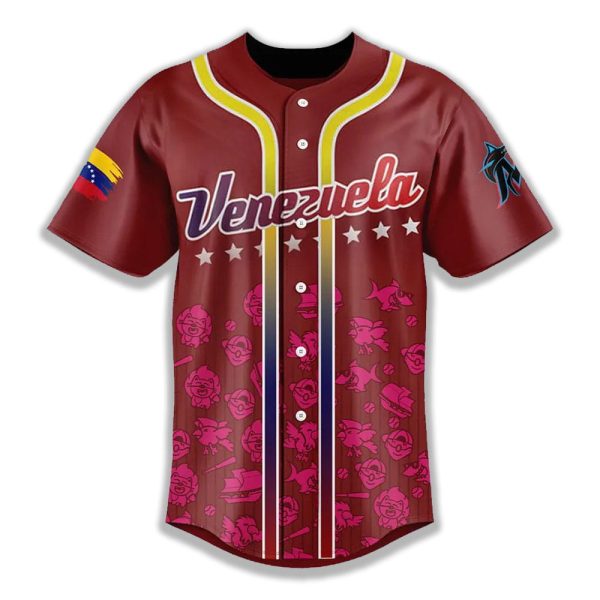 Marlins Venezuelan Heritage Jersey 2025 Giveaway