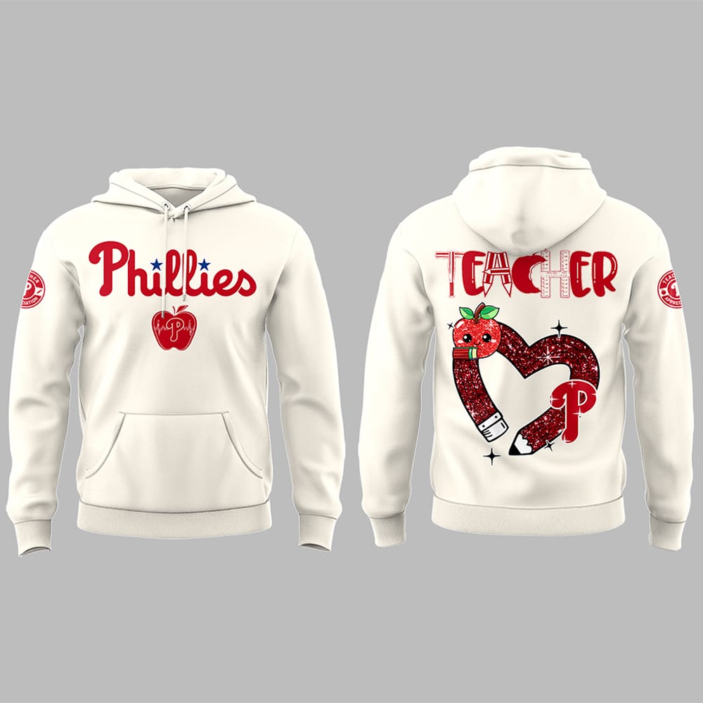 2025 Phillies x Teacher Appreciation Night Hoodie 2025 Phillies x Teacher Appreciation Night Hoodie