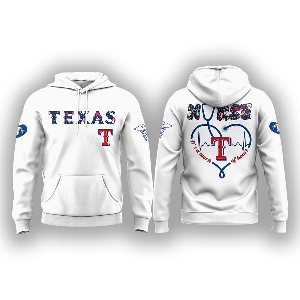 2025 Rangers NURSES NIGHT Hoodie 2025 Rangers NURSES NIGHT Hoodie