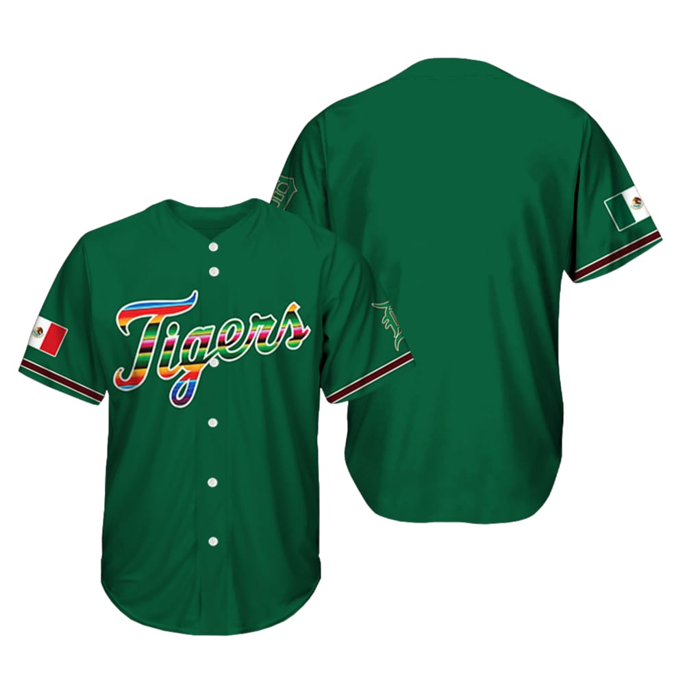 2025 Tigers Mexican Heritage Night Baseball Jersey 2025 Tigers Mexican Heritage Night Baseball Jersey