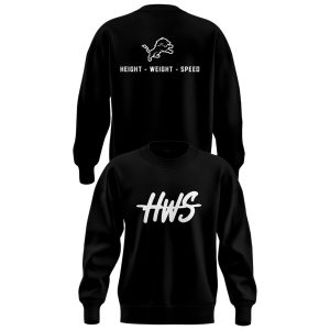 Lions HWS Height Weight Speed Shirt3