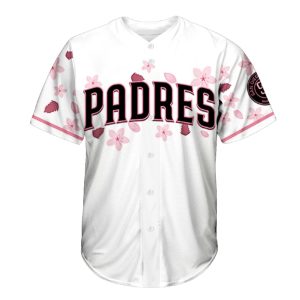 Padres Cherry Blossom Jersey 2025 2