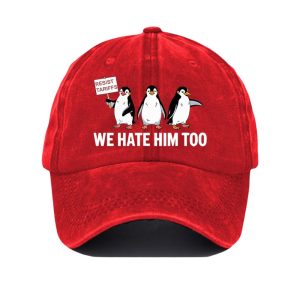 Penguin Boycott Tariffs We Hate Him Too Hat2