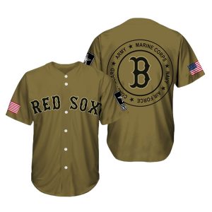 Red Sox Military Appreciation Night 2025 Jersey