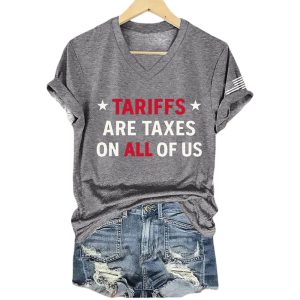FDT Tariffs Are Taxes On All Of Us Shirt4