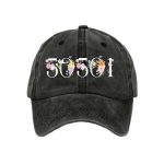 50501 Print Baseball Cap