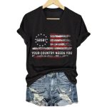 50501 Your Country Needs You America Shirt