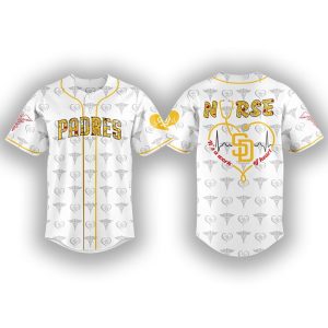 Padres Nurses Appreciation Its A Work Of Heart 2025 Jersey