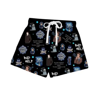 Dr Who Wibbly Wobbly Timey Wimey Stuff Pajama Set2