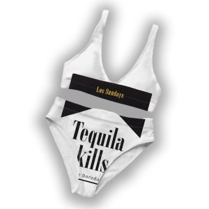 Tequila Kills The Boredom Two Piece Bikini Set2