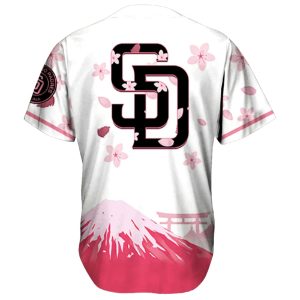 Padres Cherry Blossom Jersey 2025 3
