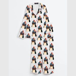 Penguin Resist Hands Off Pajama Set2