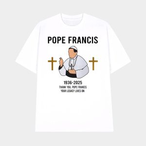 1936 2025 Thank You Pope Francis Your Legacy Lives On Shirt 1