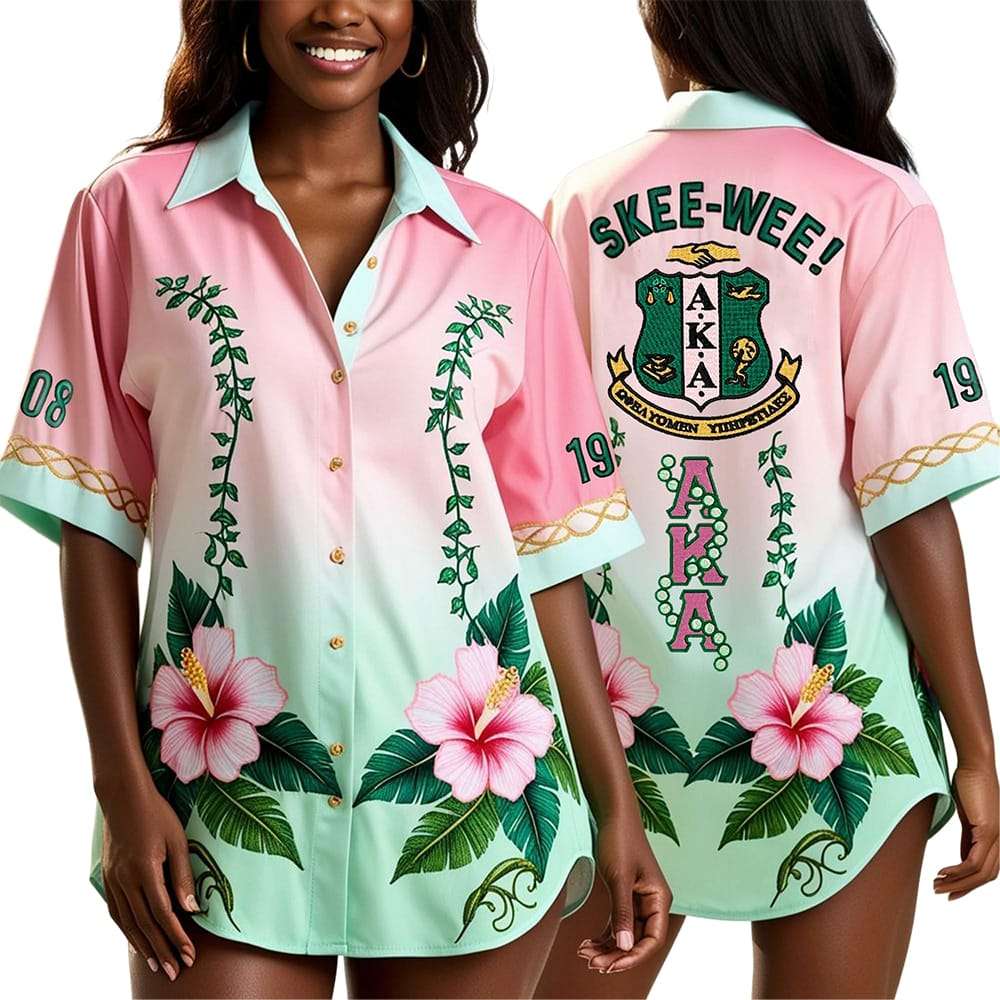 AKA Hawaiian shirt AKA Hawaiian shirt