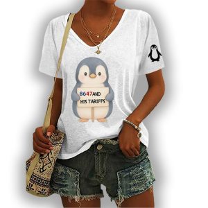Penguins 8647 And His Tariffs Shirt2