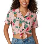Alpha Kappa Alpha AKA Hawaiian Shirt