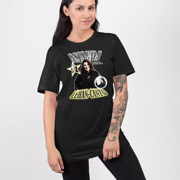 Amanda Lehan Canto Chronically Offline Queen Shirt