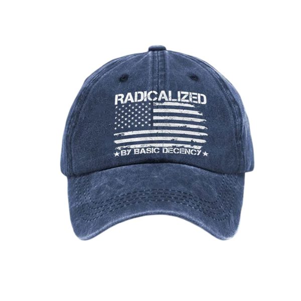American Flag Radicalized By Basic Decency Hat