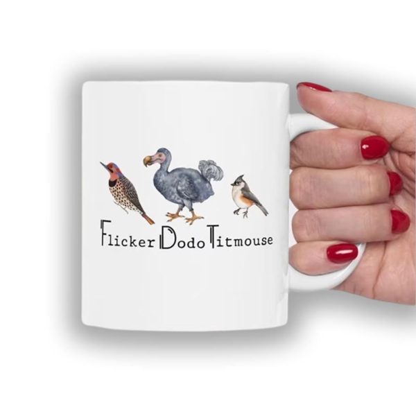 Animal FDT Flicker Dodo Titmouse Mug