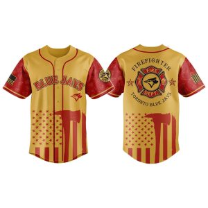 Blue Jays Firefighter Appreciation Night Jersey 2025
