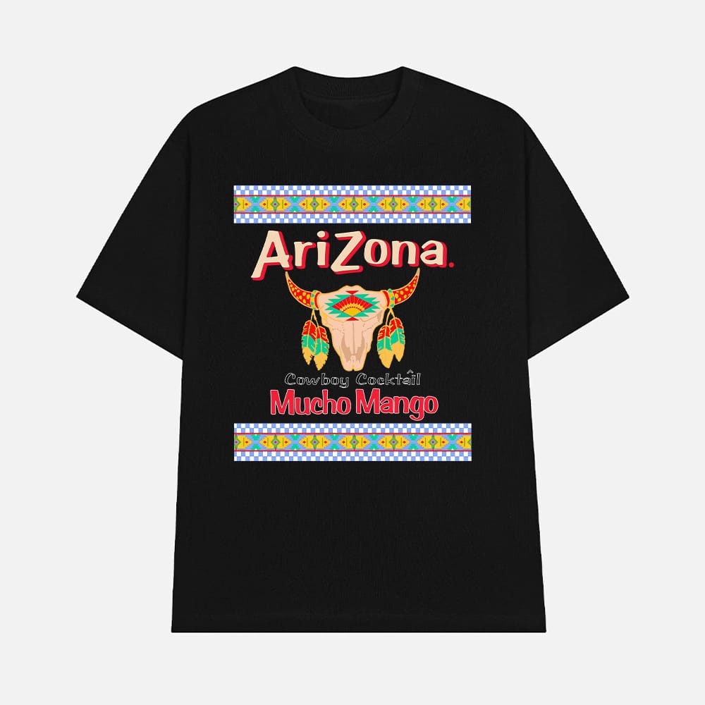 Arizona Mucho Mango Cowboy Cocktail Shirt 1 Arizona Mucho Mango Cowboy Cocktail Shirt