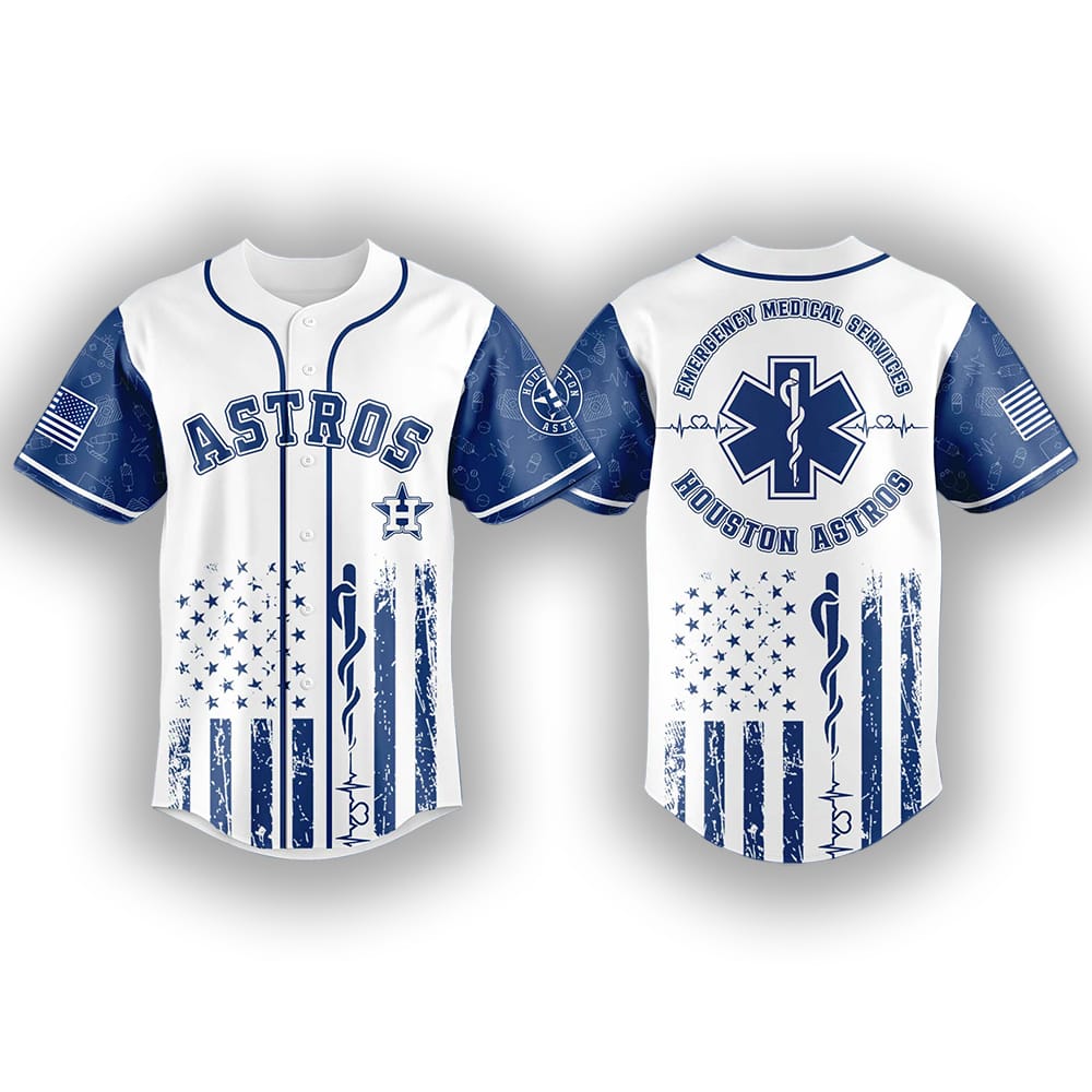 Astros Emergency Medical Technician Appreciation Night Jersey 2025 Astros Emergency Medical Technician Appreciation Night Jersey 2025