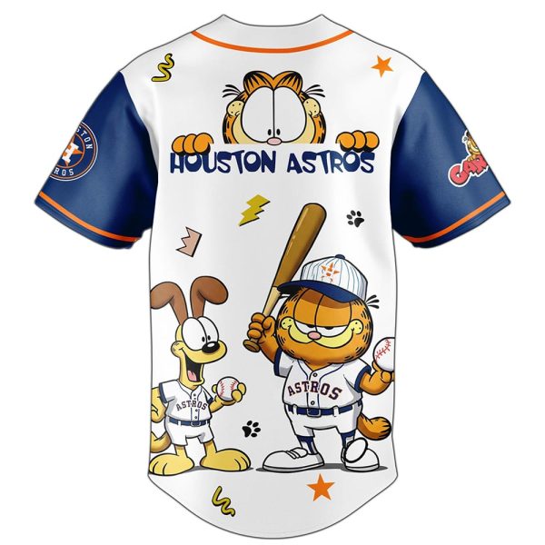 Astros Garfield Cat Jersey 2025