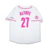 Astros Jose Altuve Throwback White and Pink Jersey 2025 Giveaway