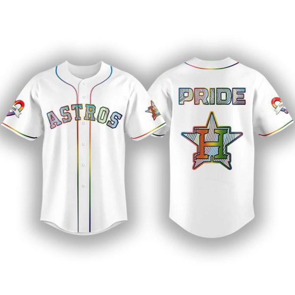 Astros LGBTQ Pride Night 2025 Jersey