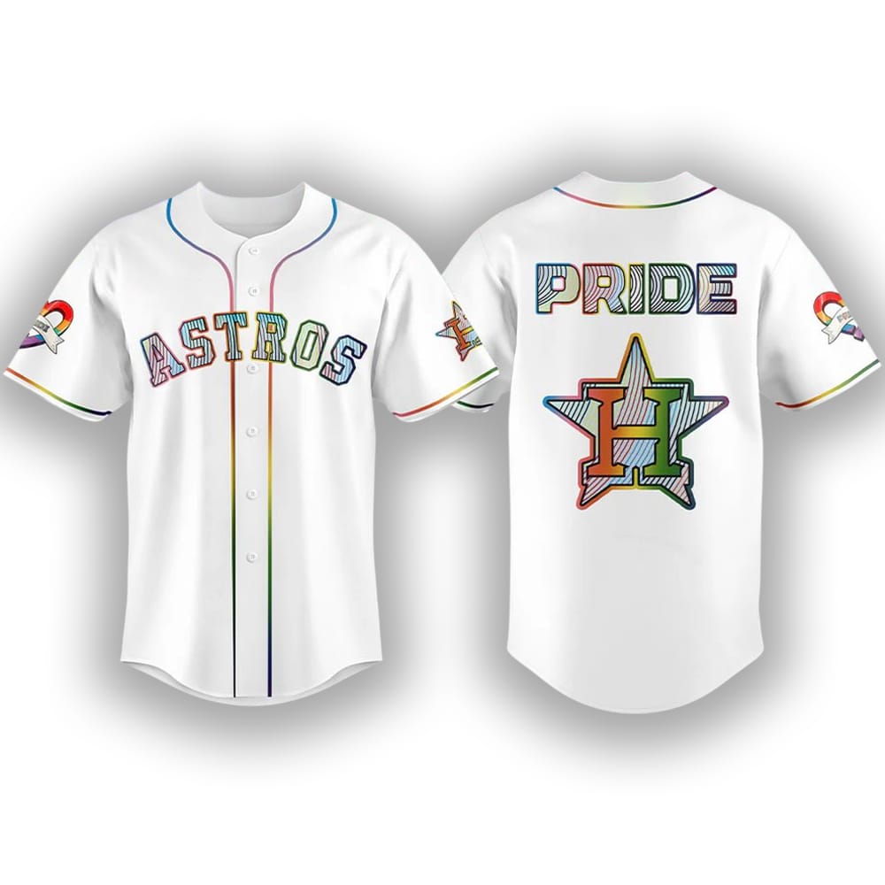 Astros LGBTQ Pride Night 2025 Jersey Astros LGBTQ Pride Night 2025 Jersey