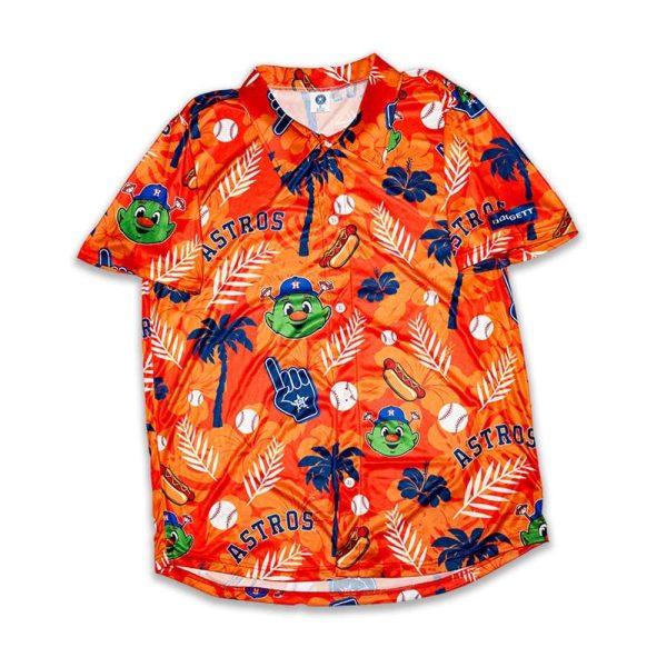 Astros Orange Hawaiian Shirt 2025 Giveaway