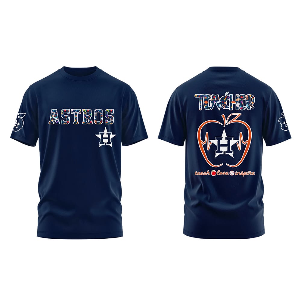 Astros TEACHER NIGHT 2025 Shirt Astros TEACHER NIGHT 2025 Shirt