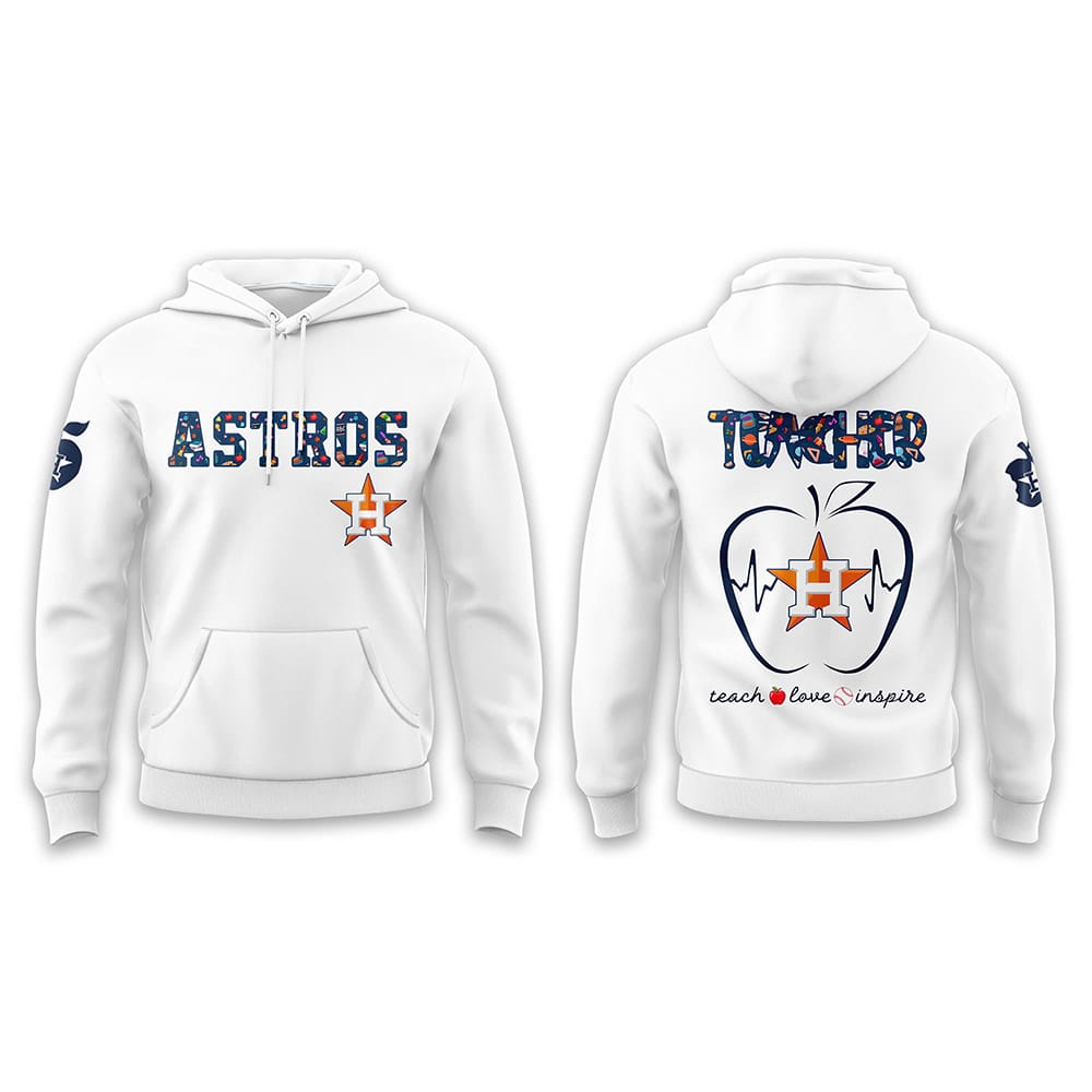Astros Teacher Night 2025 Hoodie Astros Teacher Night 2025 Hoodie