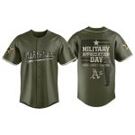 Athletics Military Appreciation Day Jersey 2025
