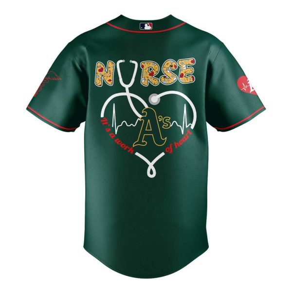 Athletics Nurses Appreciation Night 2025 Jersey