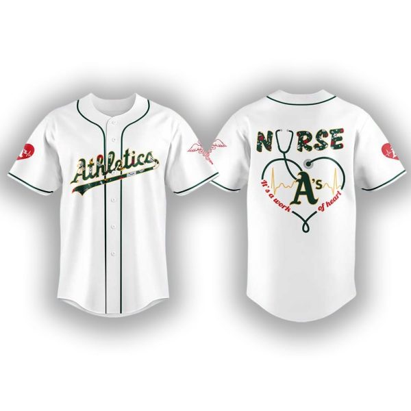 Athletics Nurses Appreciation Night 2025 Jersey