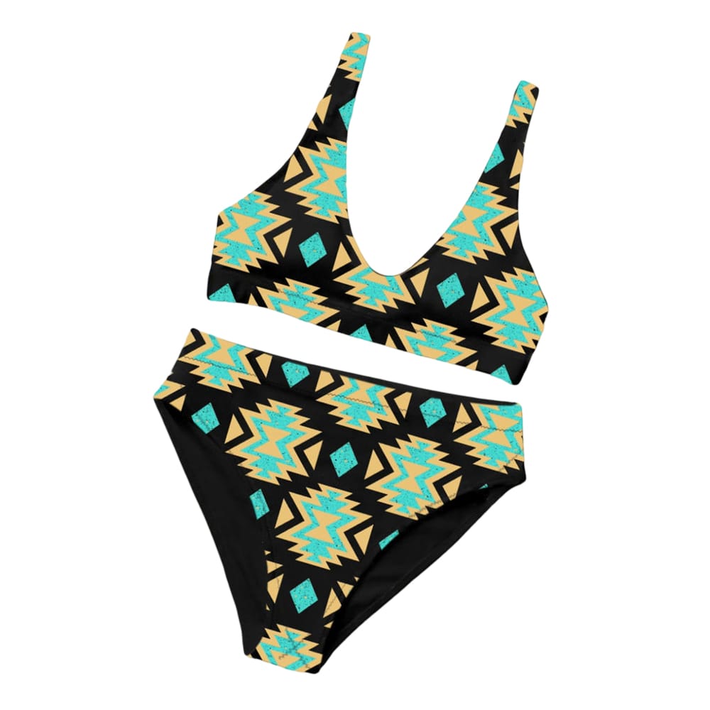 Aztec Western Two Piece Bikini Set Aztec Western Two Piece Bikini Set
