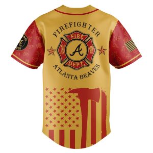 Braves Firefighter Appreciation Night Jersey 20252