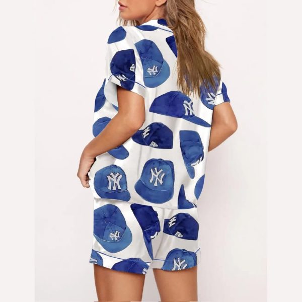 Baseball Yankees Hat Pajama Set