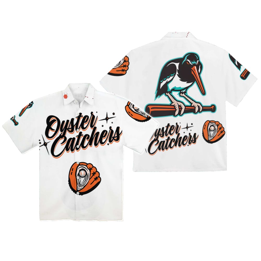 Baysox Oyster Catchers 2025 Hawaiian Shirt Baysox Oyster Catchers 2025 Hawaiian Shirt