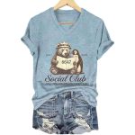 Bear Penguin Est 2025 Social Club Only You Can Prevent Fascism Shirt